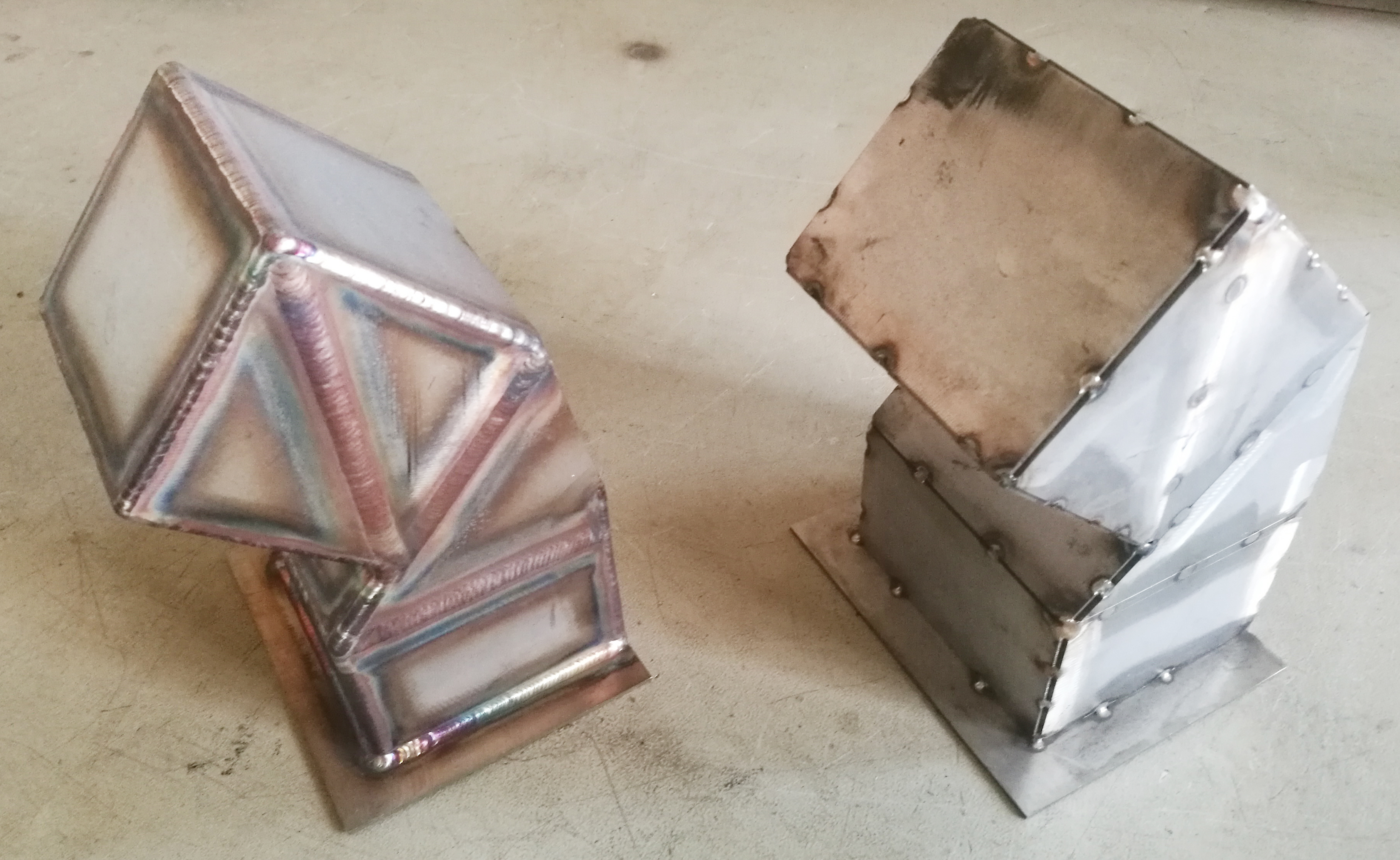 焊接专业学生作品